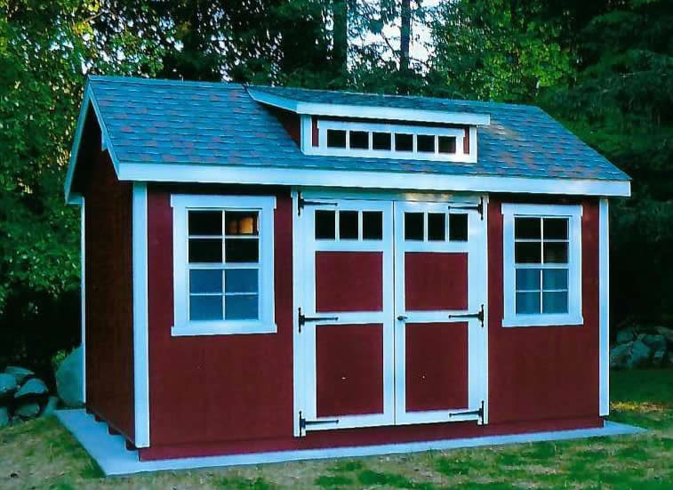 Deluxe Cape Shed with Dormers CD12 - CT Discount Sheds